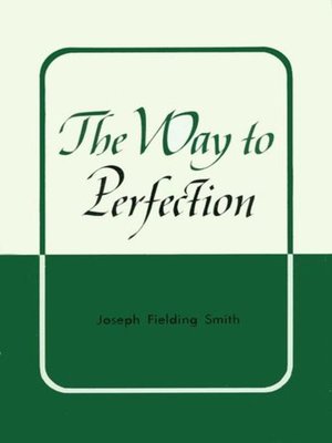cover image of Way to Perfection